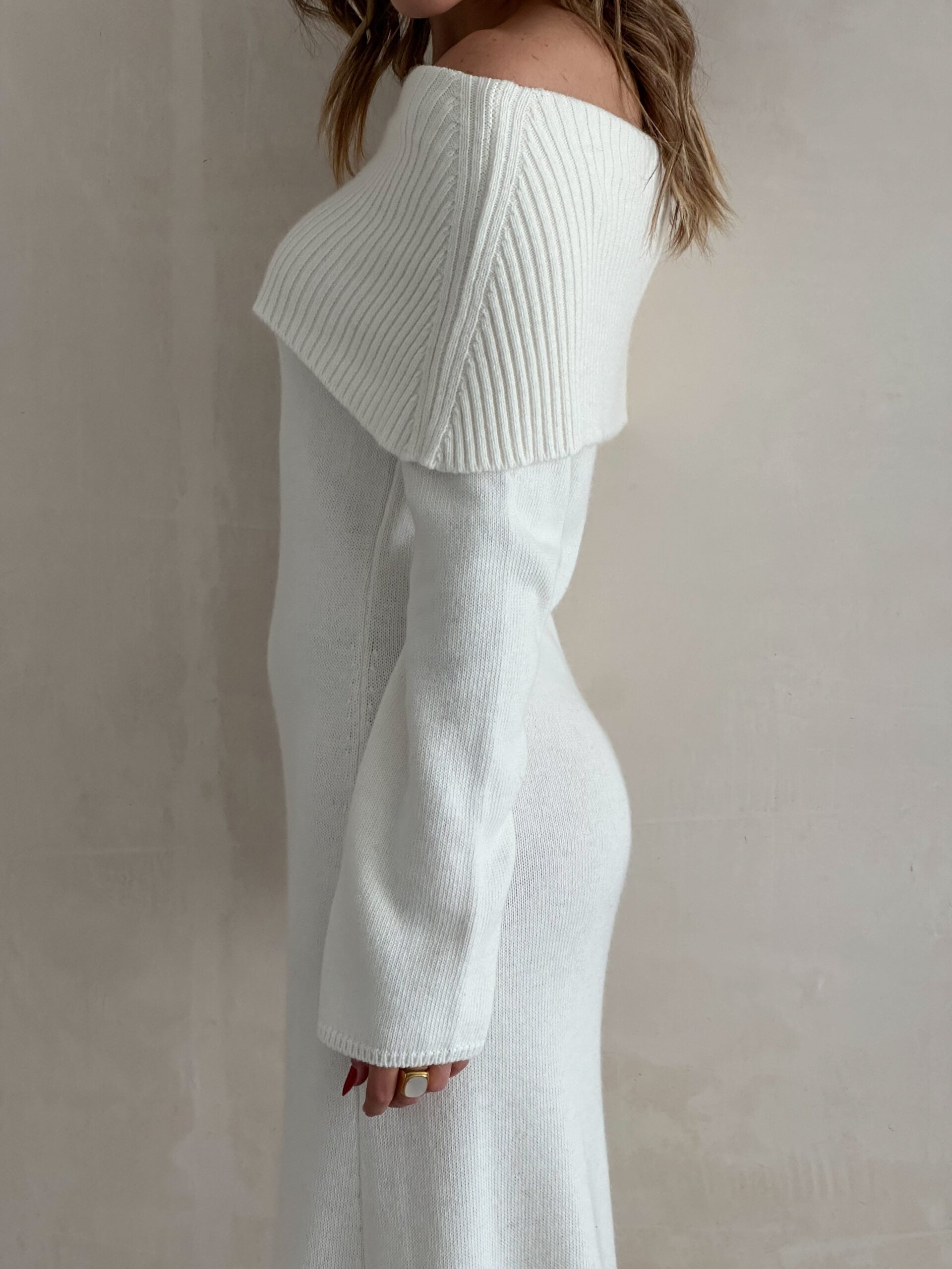 Bare Cashmere Dress
