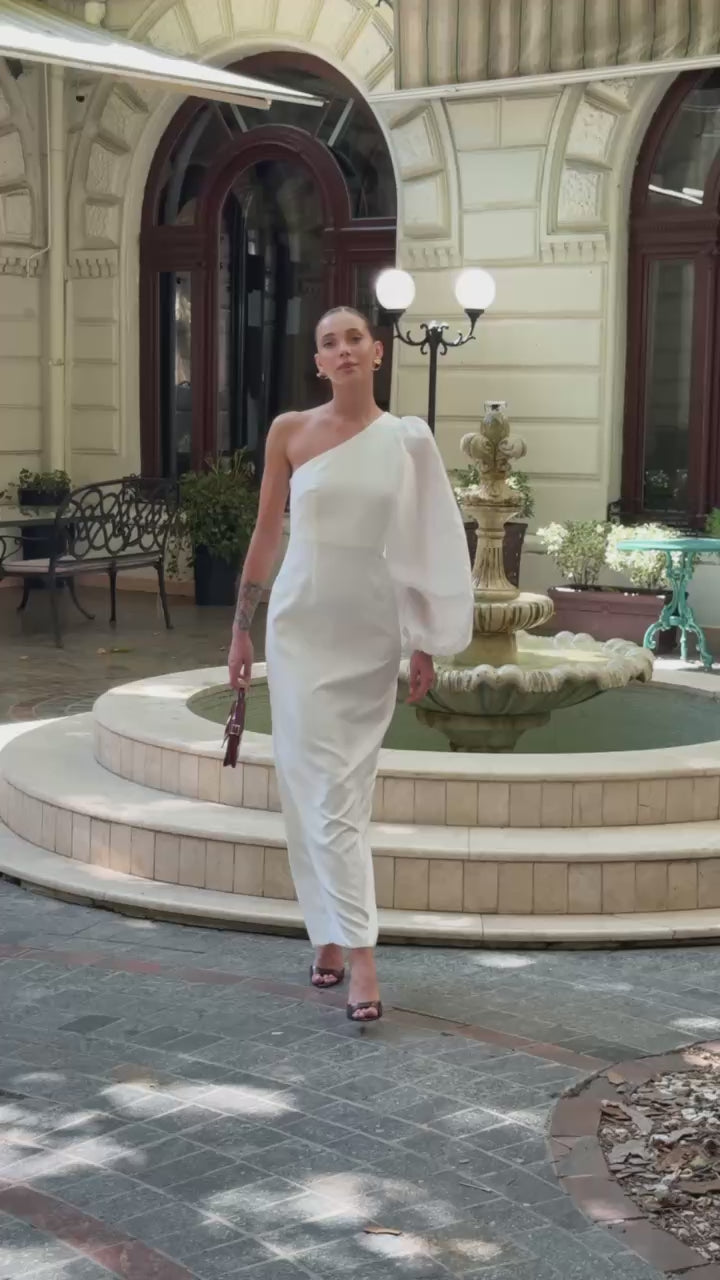 Luna One-Shoulder Dress