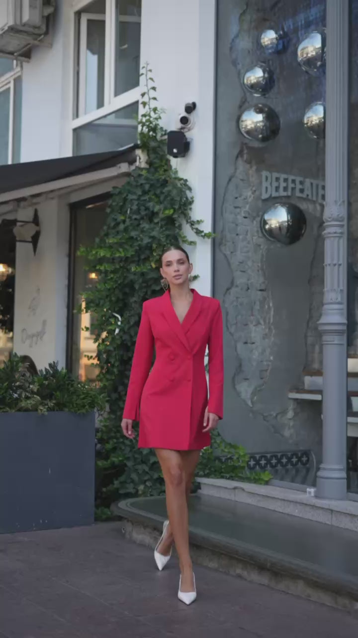 Pure Grace Blazer Dress