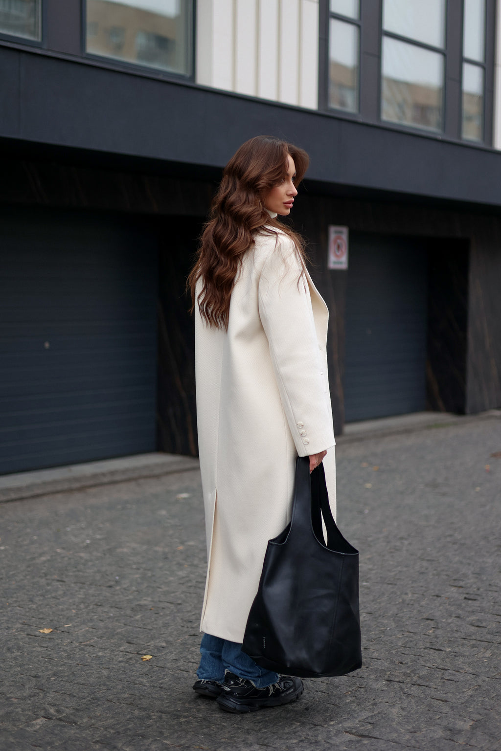 Structured Cashmere Coat
