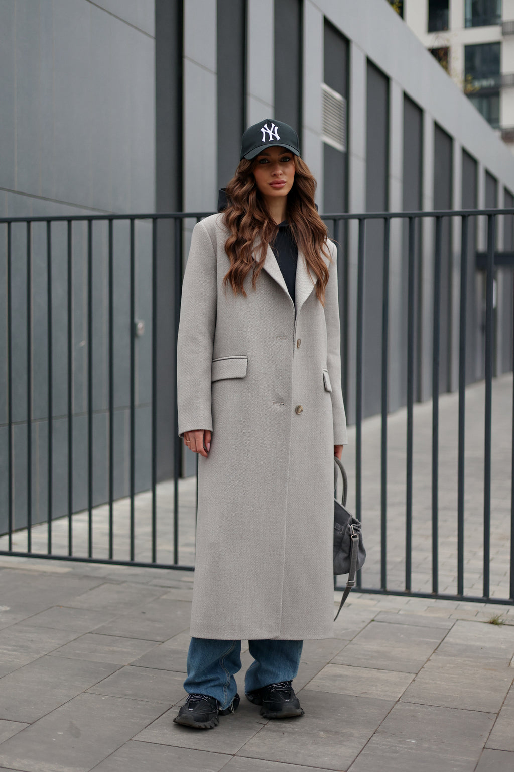 Structured Cashmere Coat