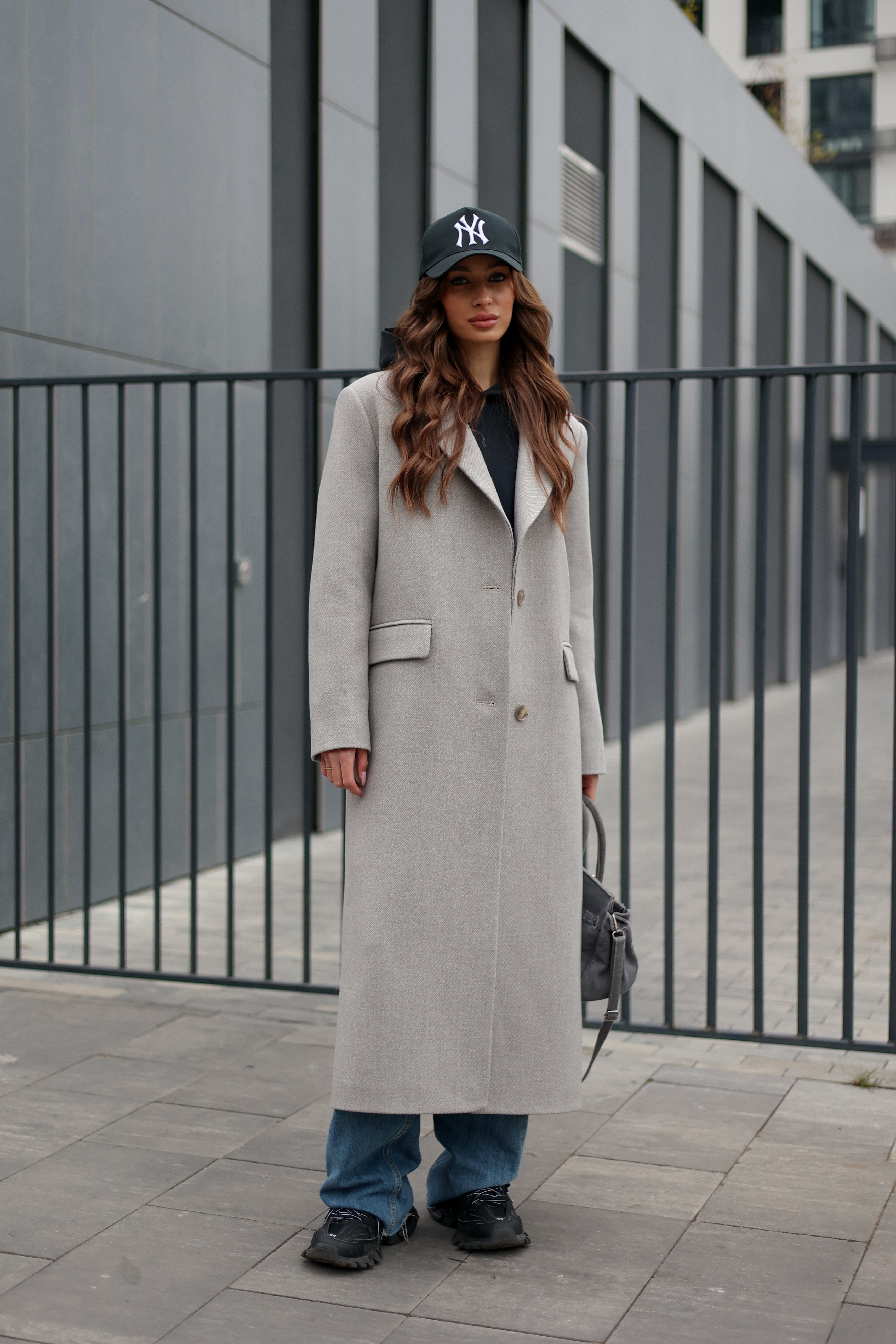 Structured Cashmere Coat