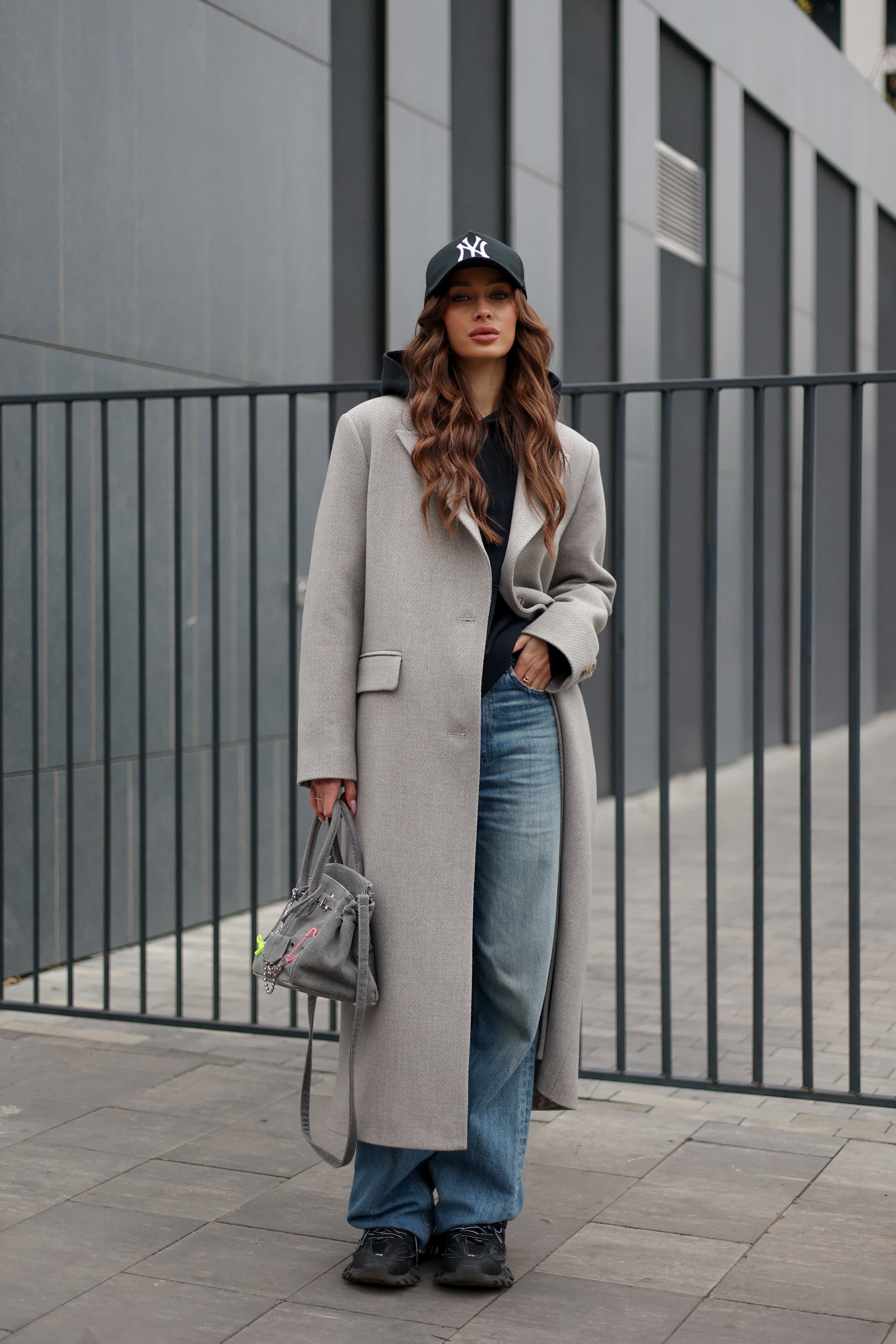 Structured Cashmere Coat