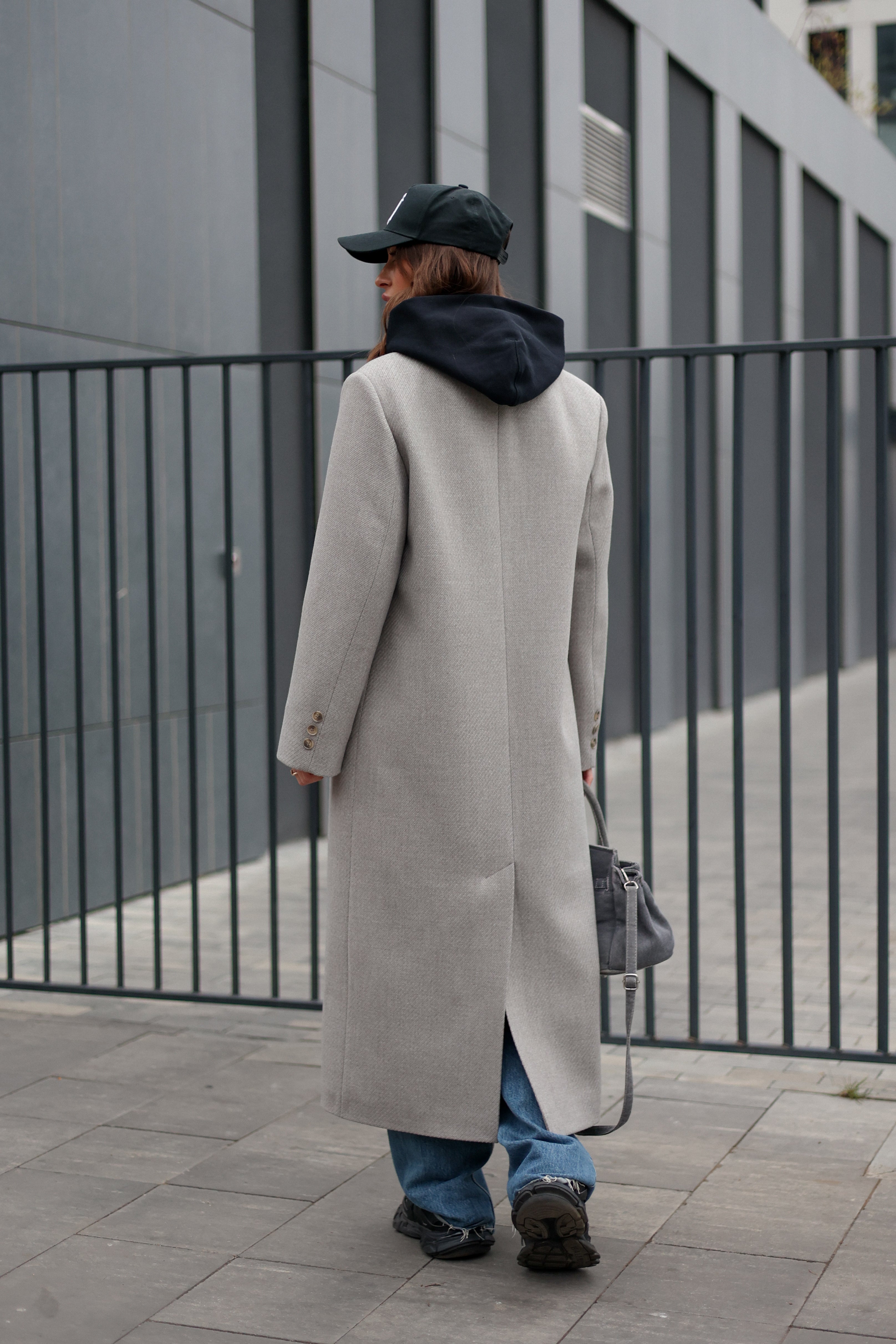 Structured Cashmere Coat