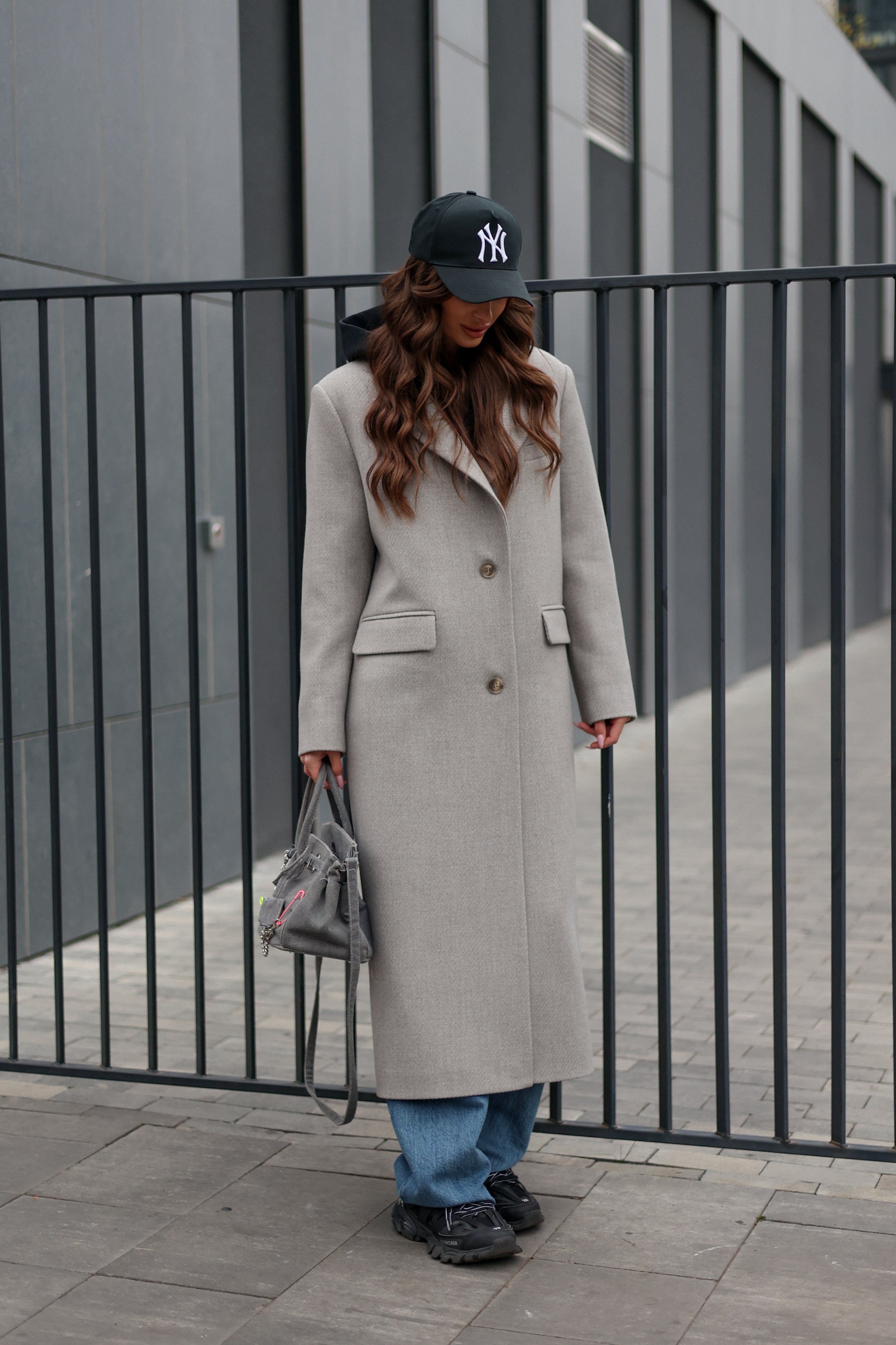 Structured Cashmere Coat