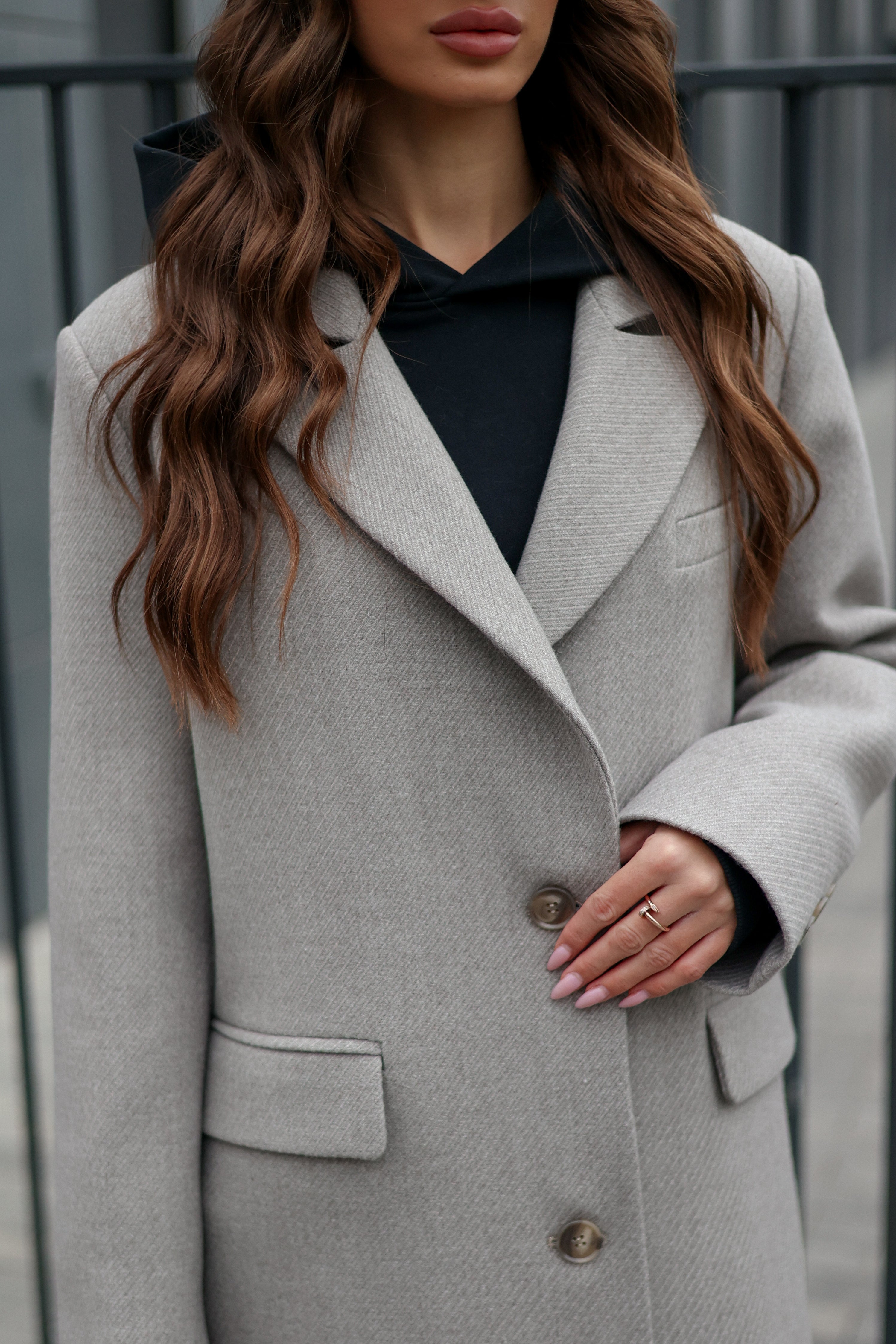 Structured Cashmere Coat