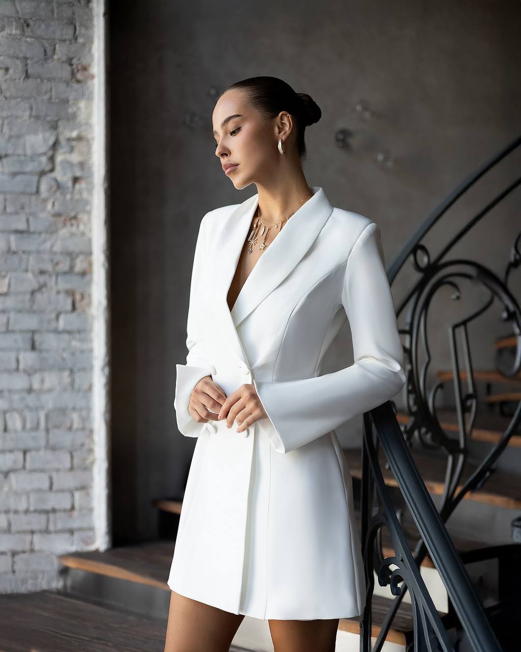 Pure Grace Blazer Dress