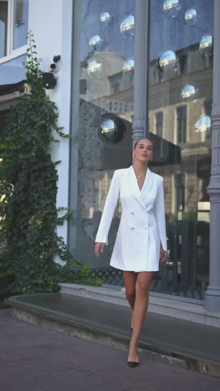 Pure Grace Blazer Dress